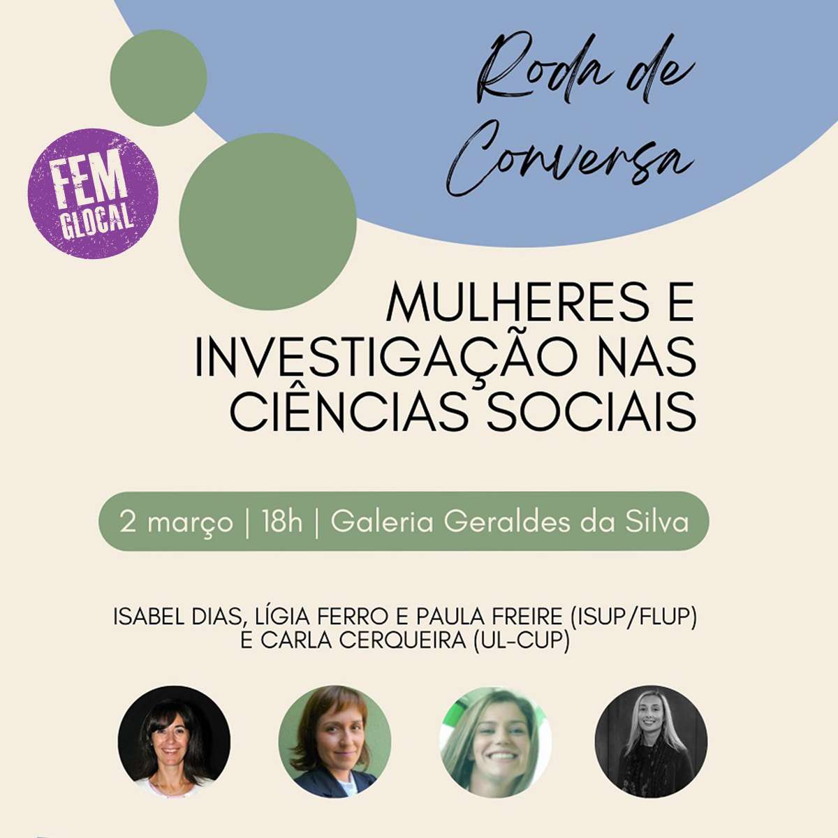 Mulheres e investigação nas Ciências Sociais