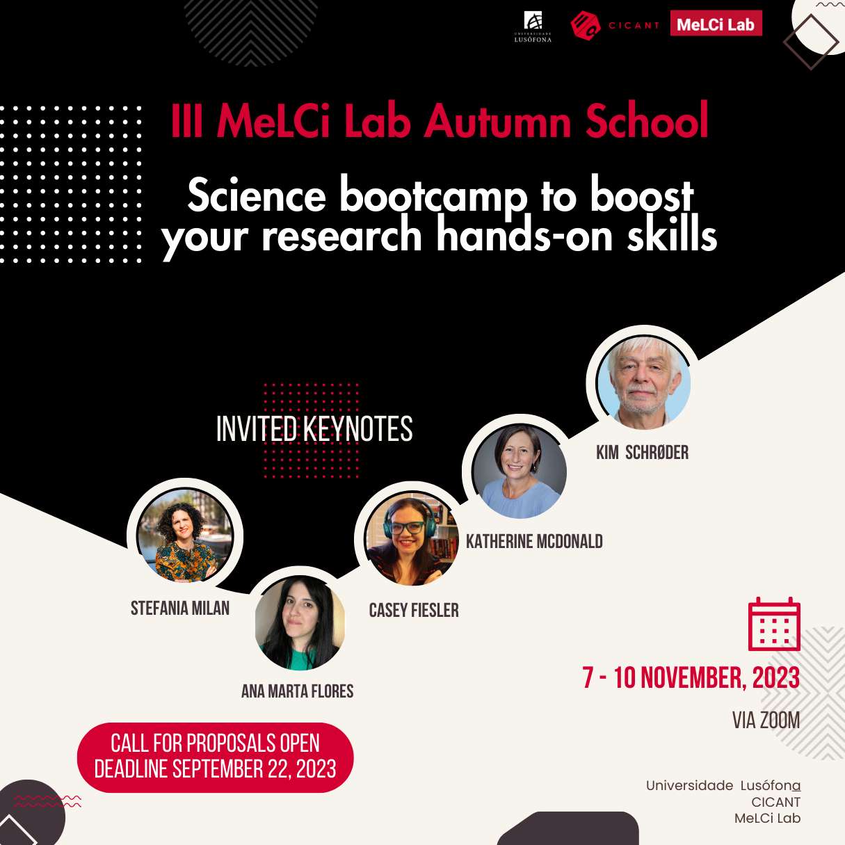 III MeLCi Lab Autumn School – Science Bootcamp to Boost Your Research Hands-On Skills