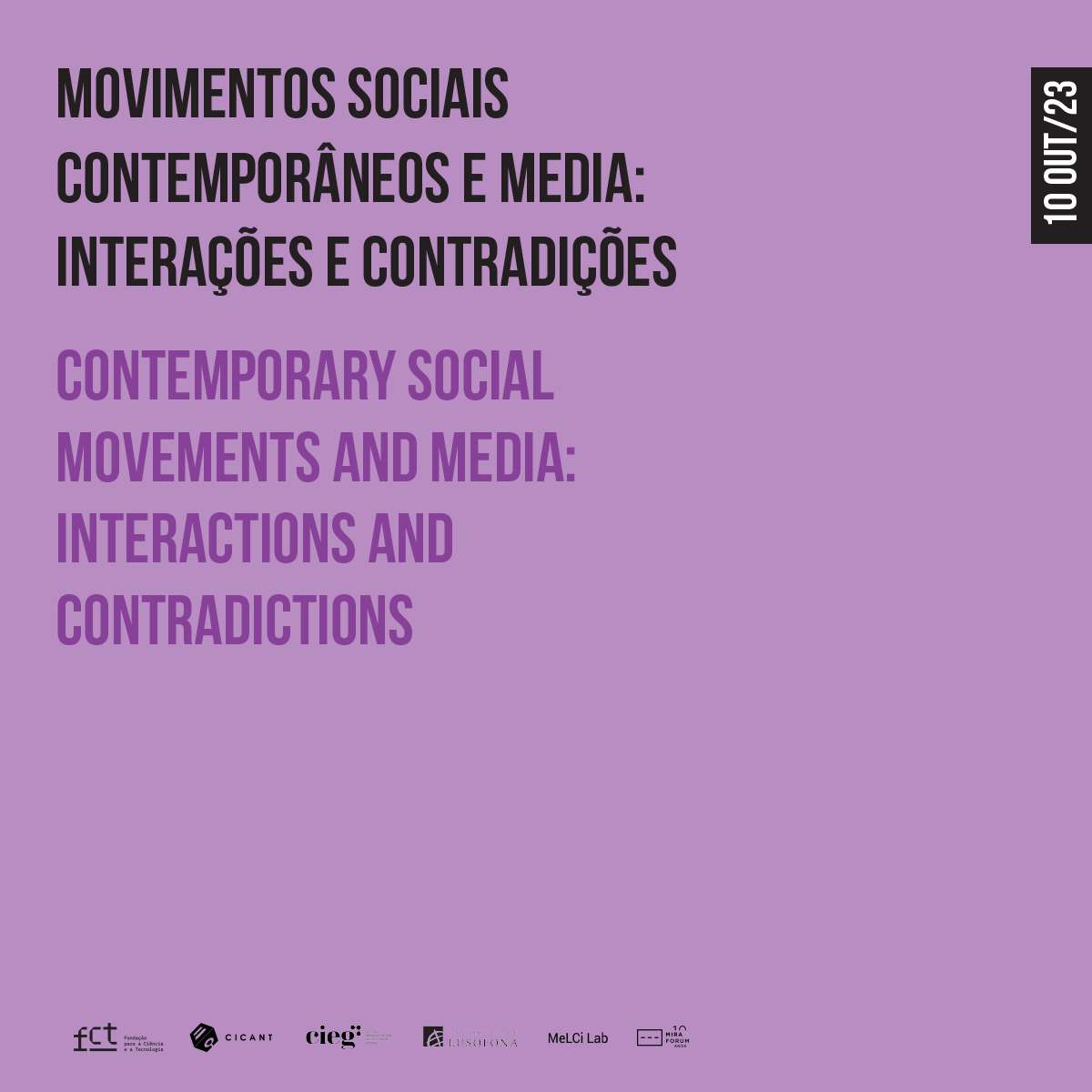 Seminário FEMglocal: Movimentos Sociais Contemporâneos e Media: Interações e Contradições