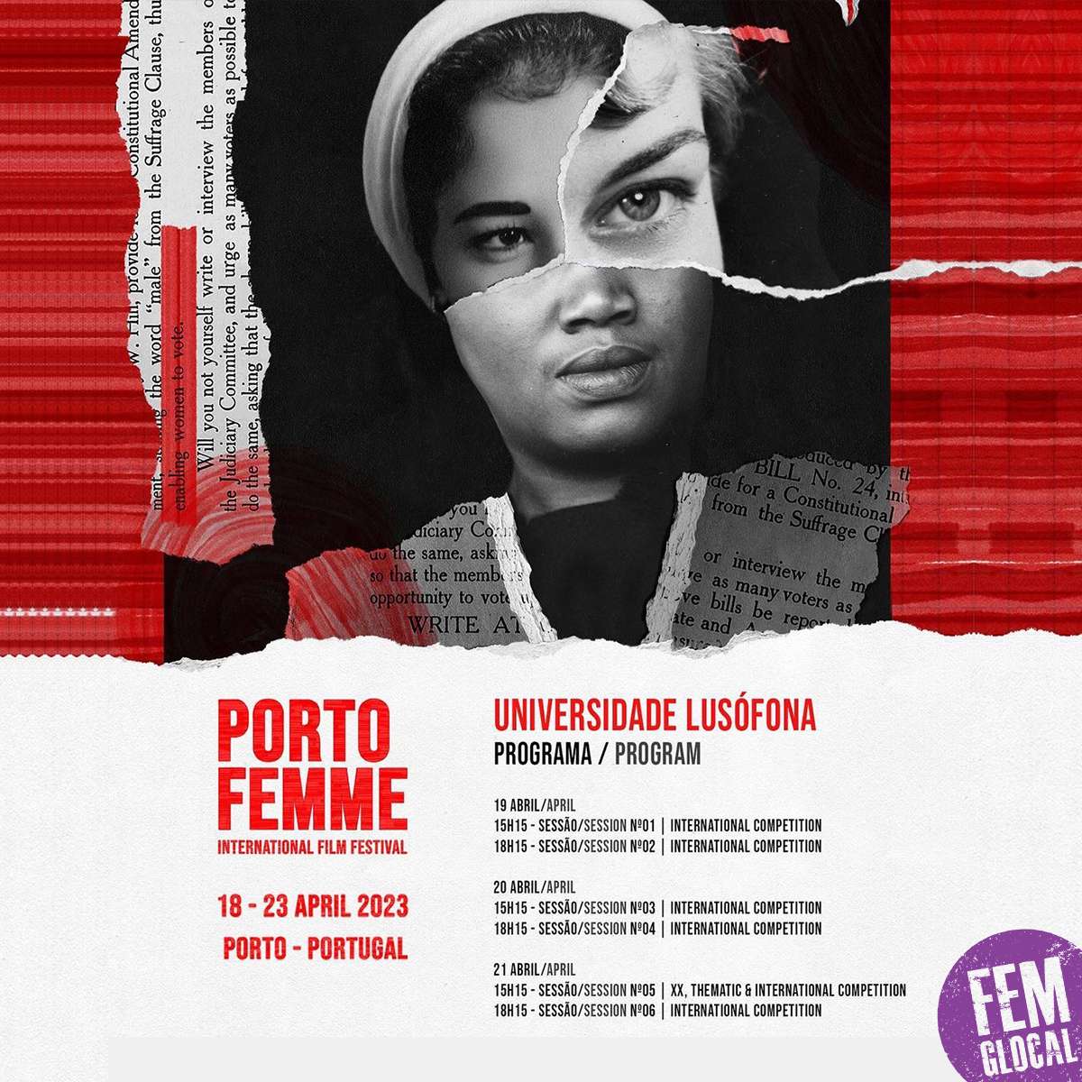 Conversas na Universidade Porto Femme – International Film Festival: 6ª Edição